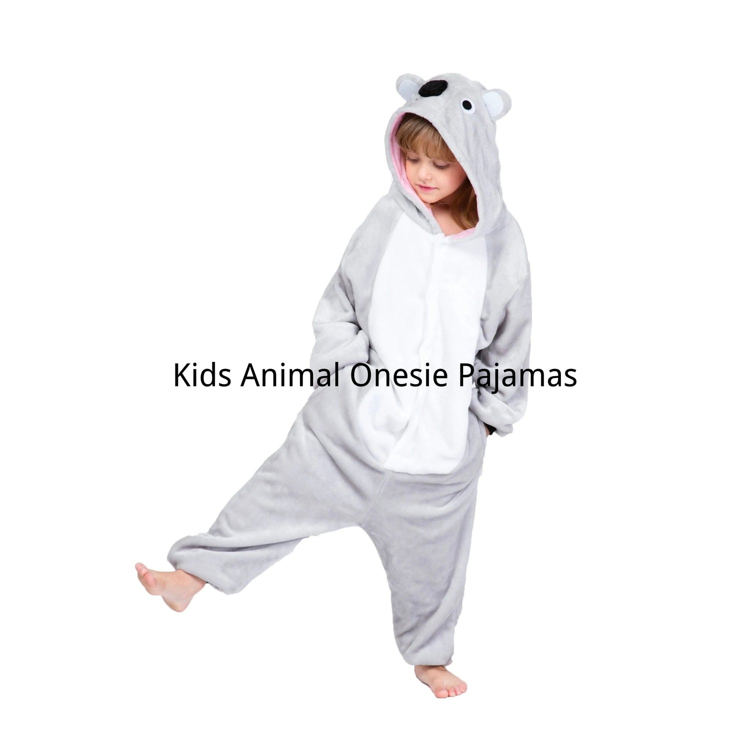 Kids Animal Onesie Pajamas