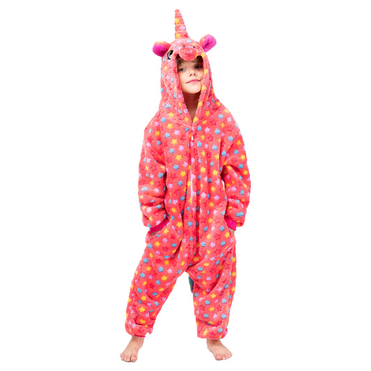 RONGTAI Red Pegasus Kids Animal Onesie Pajamas